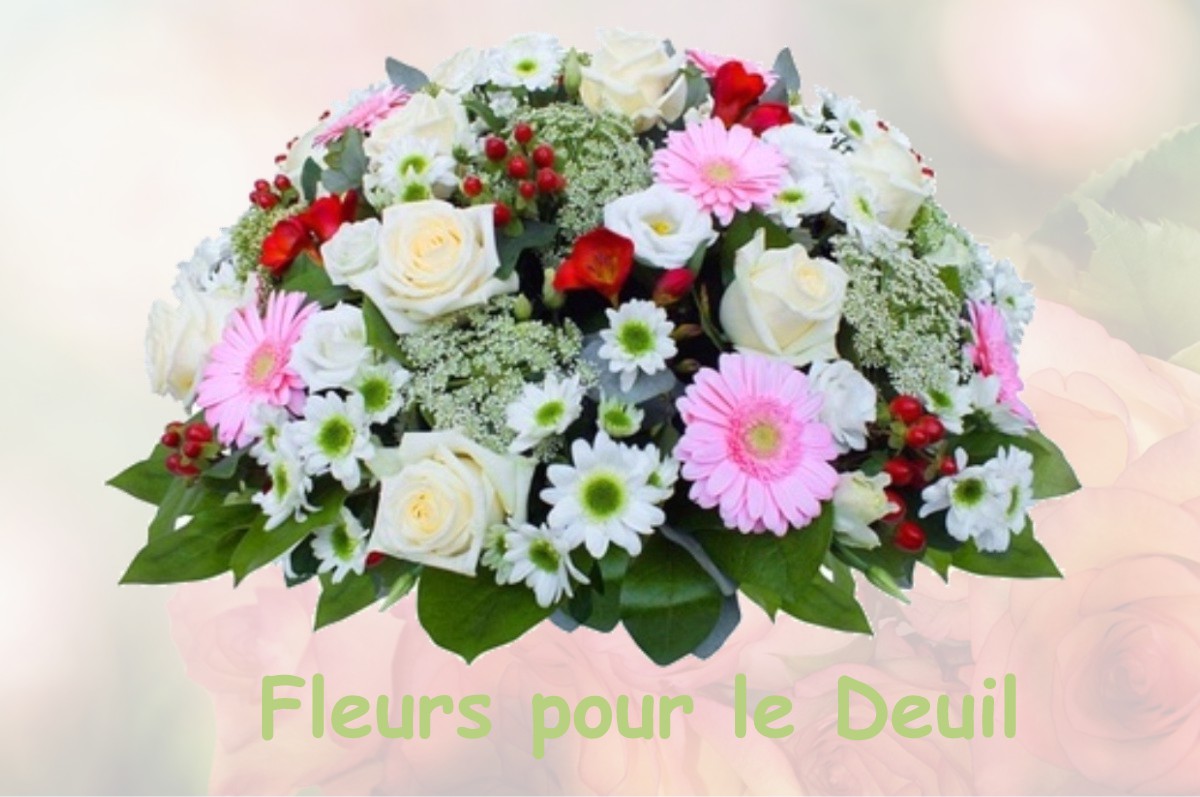 fleurs deuil MUZERAY